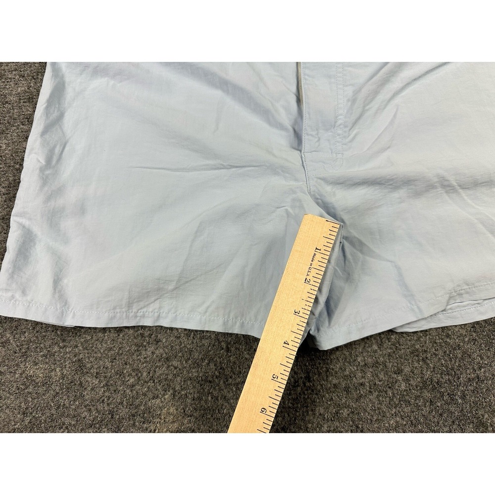 Patagonia Women's Shorts Sz 12  Blue White Trim Athletic Casual Lightweight Vtg - Picture 4 of 9